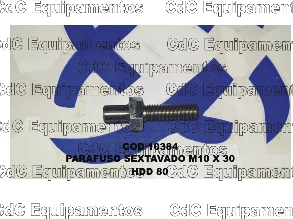 PARAFUSO SEXTAVADO M10 X 30