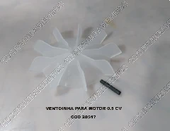 VENTOINHA P/ MOTOR 0.5 CV