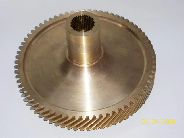 COROA DE DENTES HELICOIDAIS