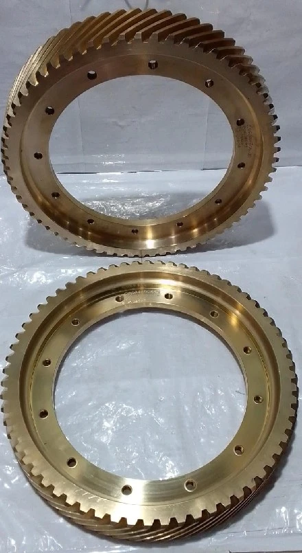 COROA DE DENTES HELICOIDAIS