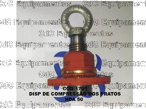 DISPOSITIVO DE COMPRESSAO DE PRATOS