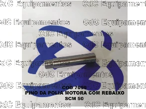 PINO DA POLIA MOTORA COM REBAIXO