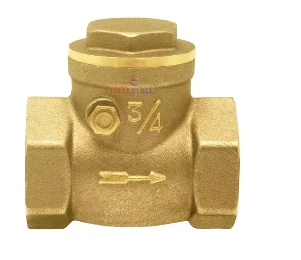 Valvula de Retenção Horizontal Ø 3/4 LATÃO