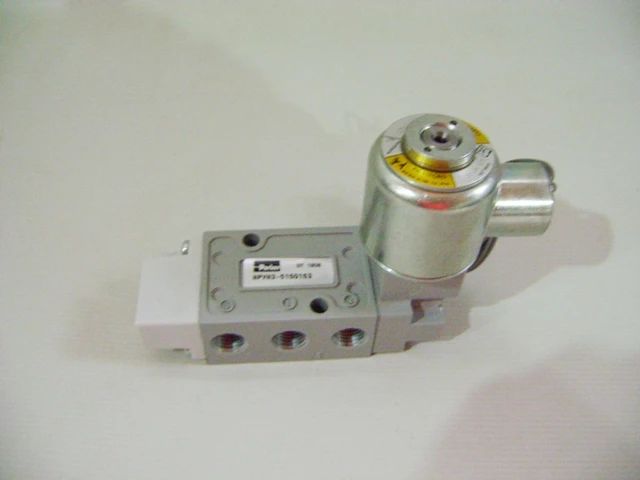VALVULA SOLENOIDE 110V 5 VIAS - 2 POSICOES P/ AR COMPRIMIDO