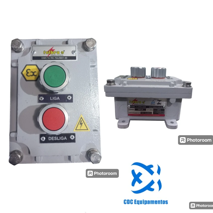 CX. P/ CHAVE CONTATORA (BOTOEIRA A PROVA DE EXPLOSÃO)