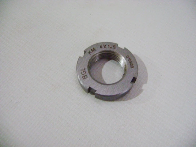 Porca;fixação rolamentos;KM 4 X 1,5